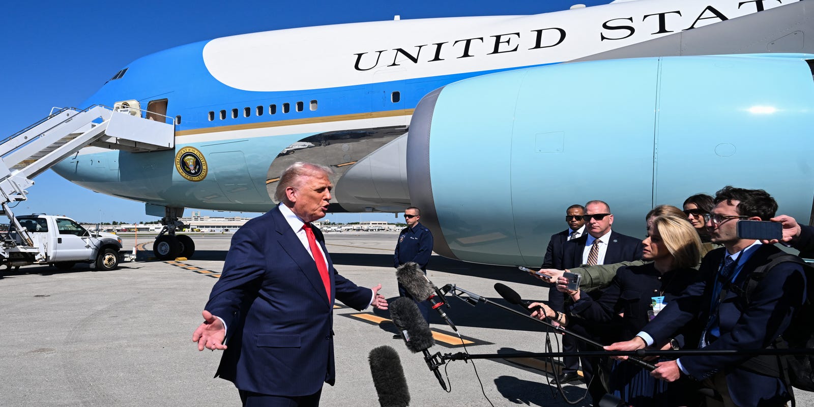 TCPalm's tweet card. President Trump told a Bloomberg reporter "quiet piggy" on a recent Air Force One trip back to Florida. He also lashed out at ABC News' Mary Bruce.