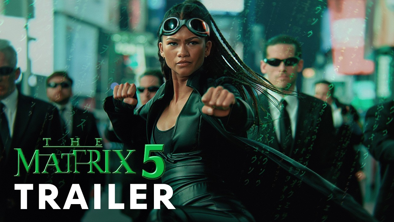 Sherifisme's tweet card. The Matrix 5 (2025) - First Trailer | Keanu Reeves, Zendaya | Concept