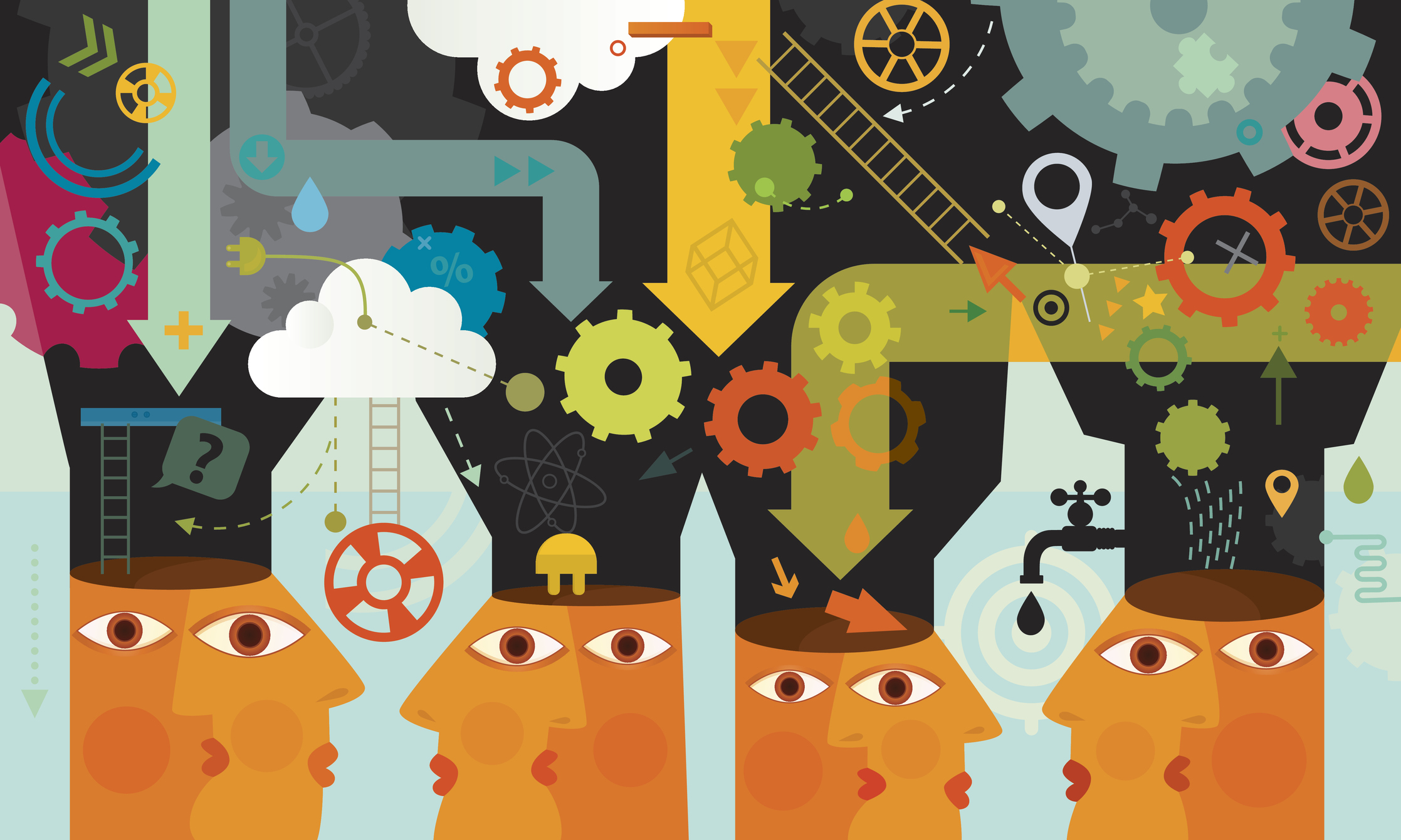 CDataVault's tweet card. Education has always been centered around the human element, and it's hard to imagine a world where machines can replace that.