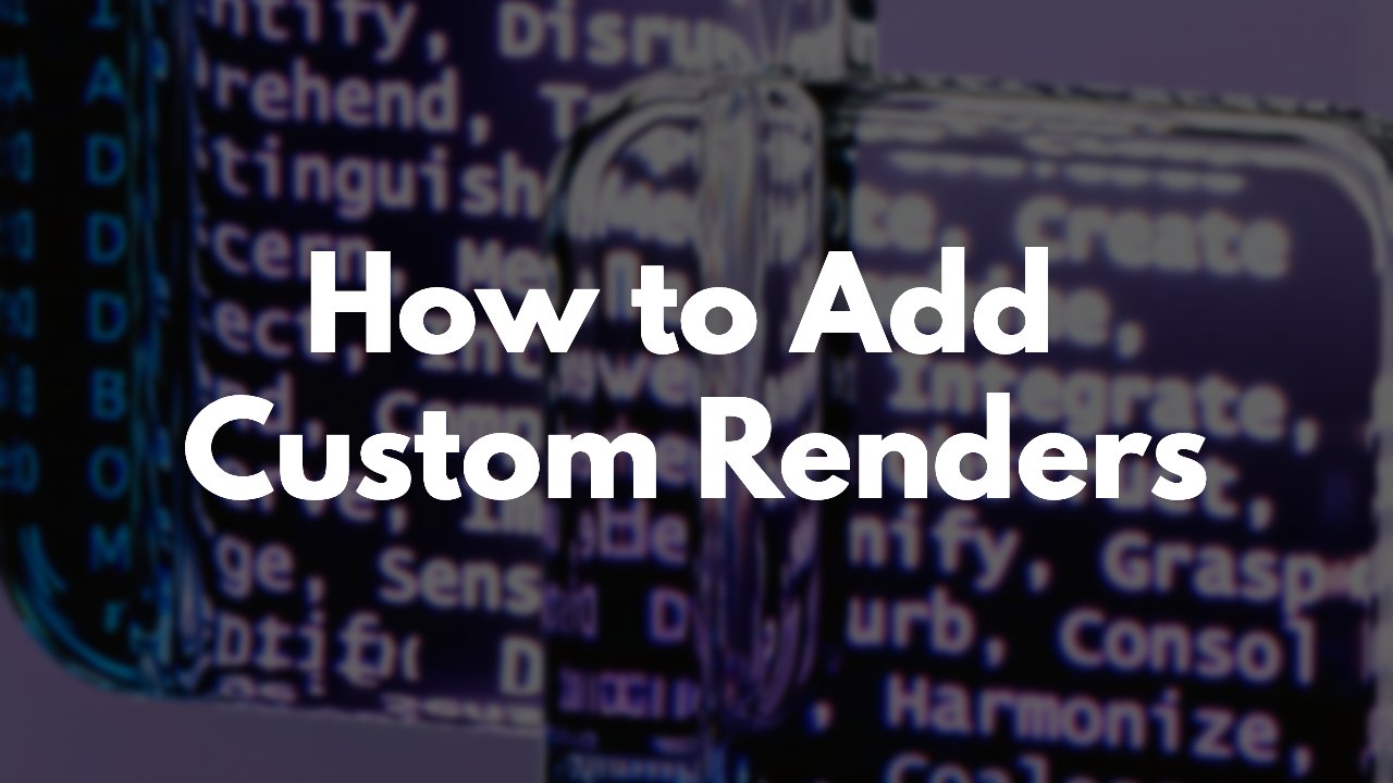 GoRails's tweet card. Did you know you can add your own custom renderers to Rails? It's as easy as registering it with a name and providing a block for processing the options passed in.