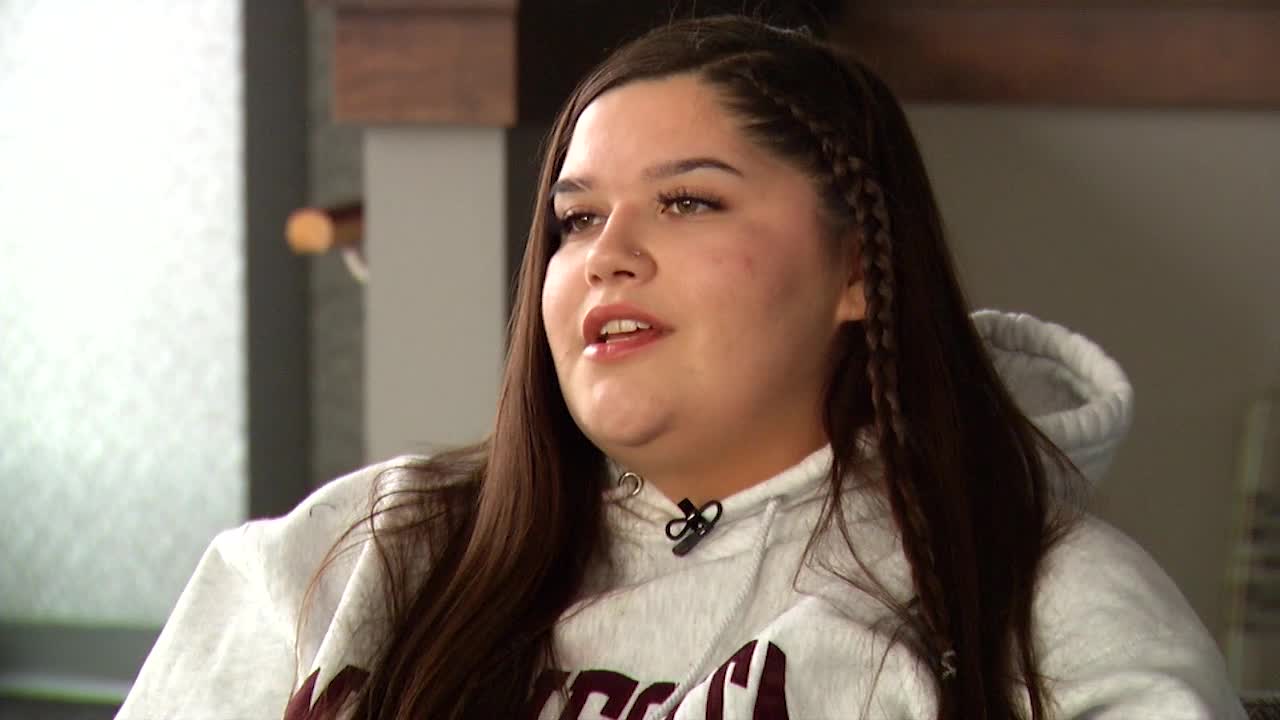 BiliteracySeal's tweet card. Jaeden King, 23, is a member of the Mille Lacs Band of Ojibwe and a descendant of the Red Lake Nation. She wants to become a language keeper to help children learn Ojibwe.