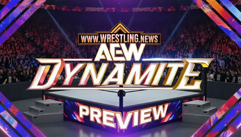 MainEventNews's tweet card. AEW rolls into Houston, Texas tonight for a loaded episode of AEW Dynamite, just one week away from Blood & Guts and two weeks out from Full Gear. The...