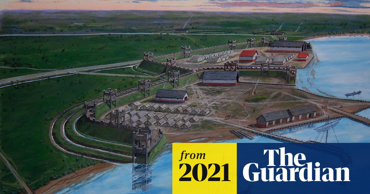 KCSClassics's tweet card. Fortified camp for thousands of soldiers thought to have been used by Emperor Claudius during conquest of Britain in AD43