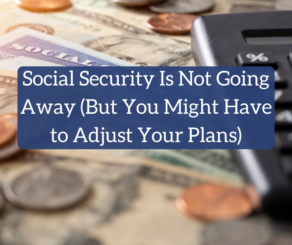 ESIMoneyBlog's tweet card. Are you so worried about Social Security disappearing that you want to redo your financial plan? Here's why that approach isn't necessary.