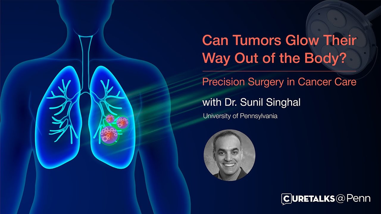 CureTalks's tweet card. Can Tumors Glow Their Way Out of the Body? Precision Surgery in...