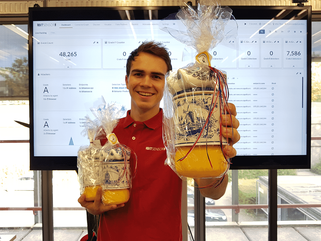 InnoOriginsDE's tweet card. Sie waren das niederländische Startup des Jahres – die Jungunternehmer von BitSensor. Mit der Preisverleihung ging für Alex Dings (22) und Ruben van Vreeland (22) ein Traum in Erfüllung.