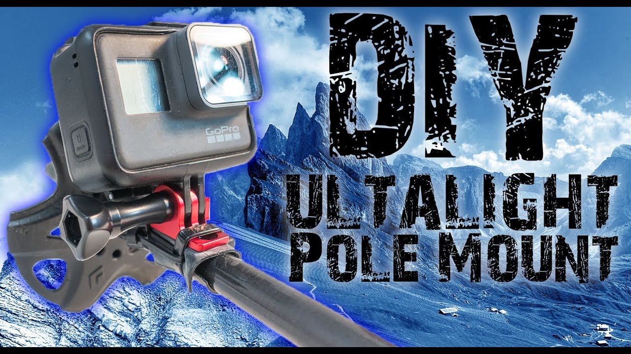 KyleMartinTech's tweet card. DIY Ultralight GoPro Pole Mount | Only 9g