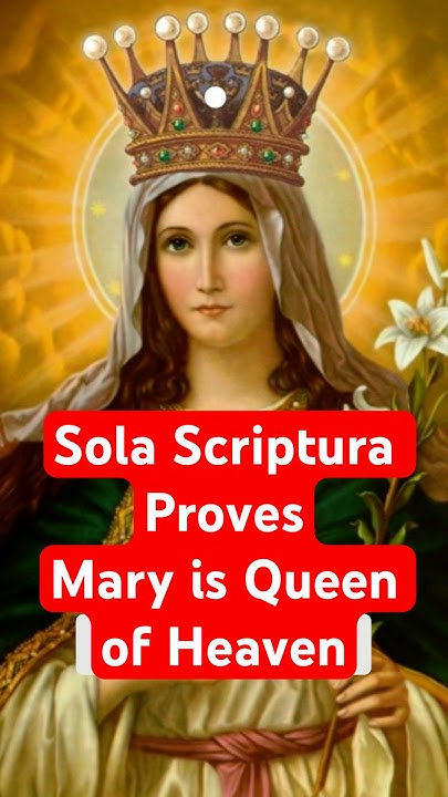 JayRedding12's tweet card. Queen Mary is a Catholic Doctrine Proved Using Scripture Alone...