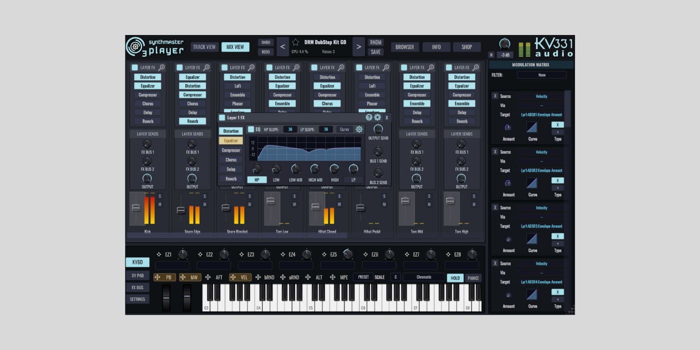 bpblog's tweet card. KV331 Audio has released SynthMaster 3 Free Player, a beta version of their new preset-focused synth plugin for Windows and macOS. The Free Player is a streamlined edition of SynthMaster 3 Player....