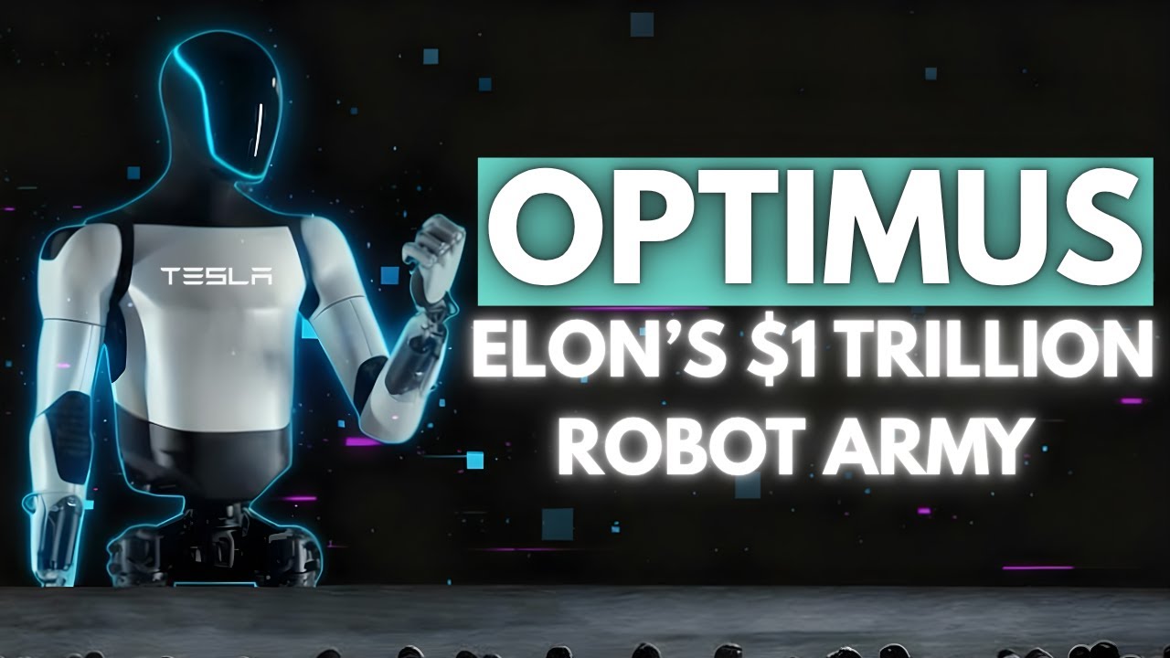 notesaboutbty's tweet card. 1 Million OPTIMUS Robots to Replace Us? Elon’s $1 Trillion Revolution