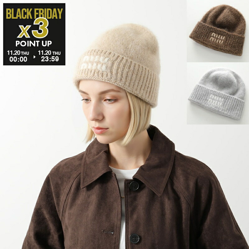 LYS5Ir0gY7ME8xY's tweet card. #MIUMIU #ミュウミュウ #ニット帽