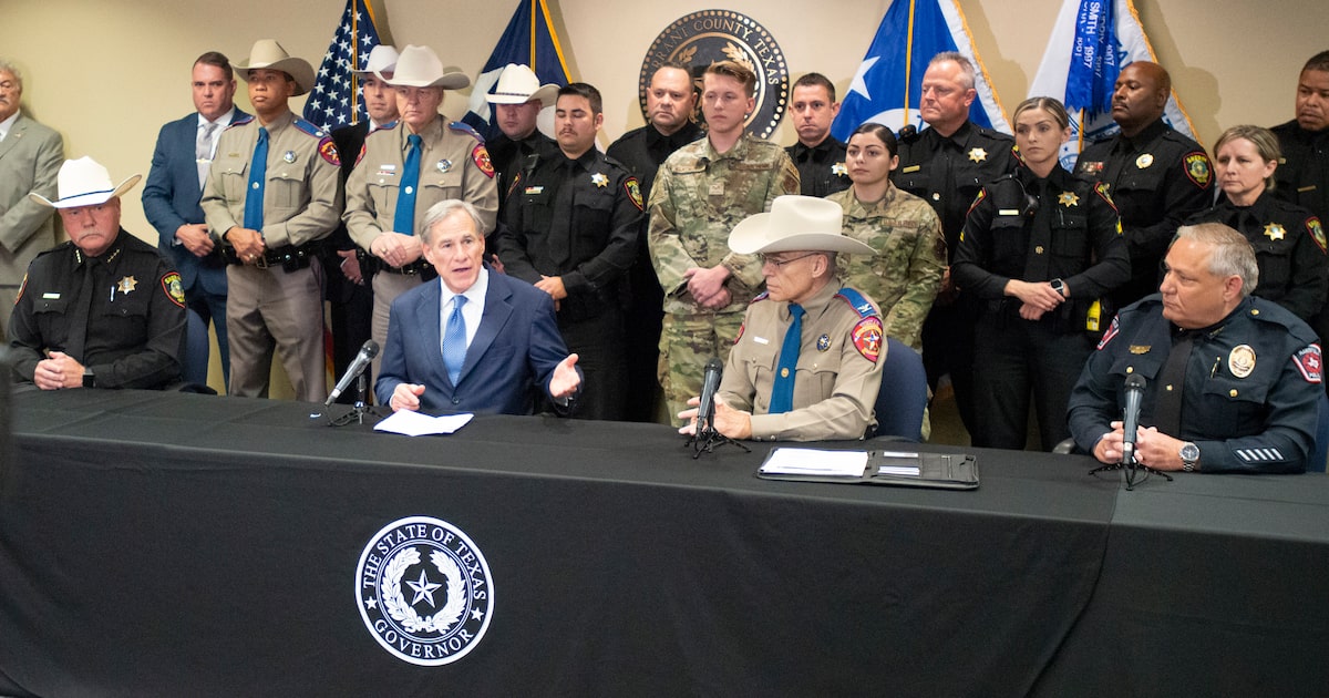 GregAbbott_TX's tweet card. Texas Republicans introduce legislation requiring Pentagon to pay costs of Gov. Greg Abbott’s border operation. Bill is unlikely to move this year but could...