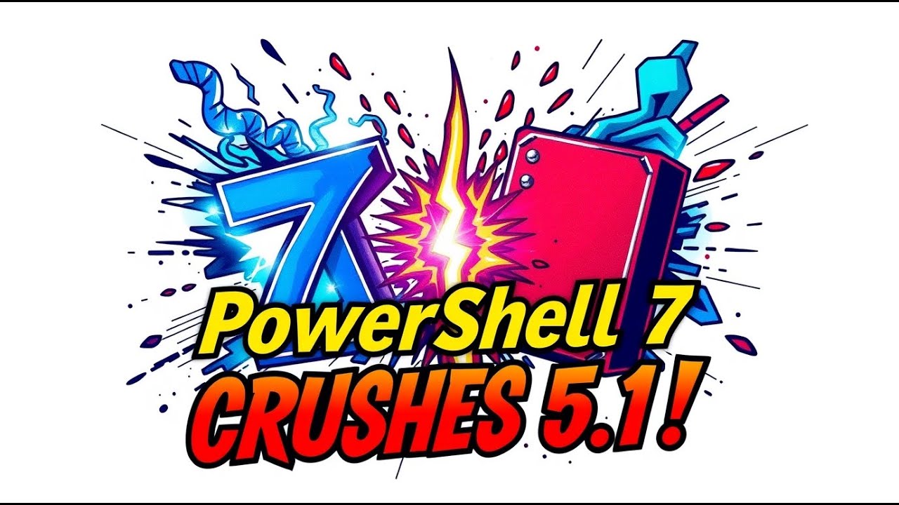 bsdoole's tweet card. PowerShell 7 Crushes 5.1 in THIS Epic Showdown