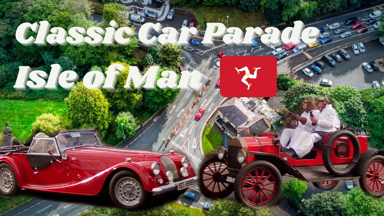 ExploringIsle's tweet card. Isle of Man Festival of Motoring - Full Classic Car TT Course Lap,...
