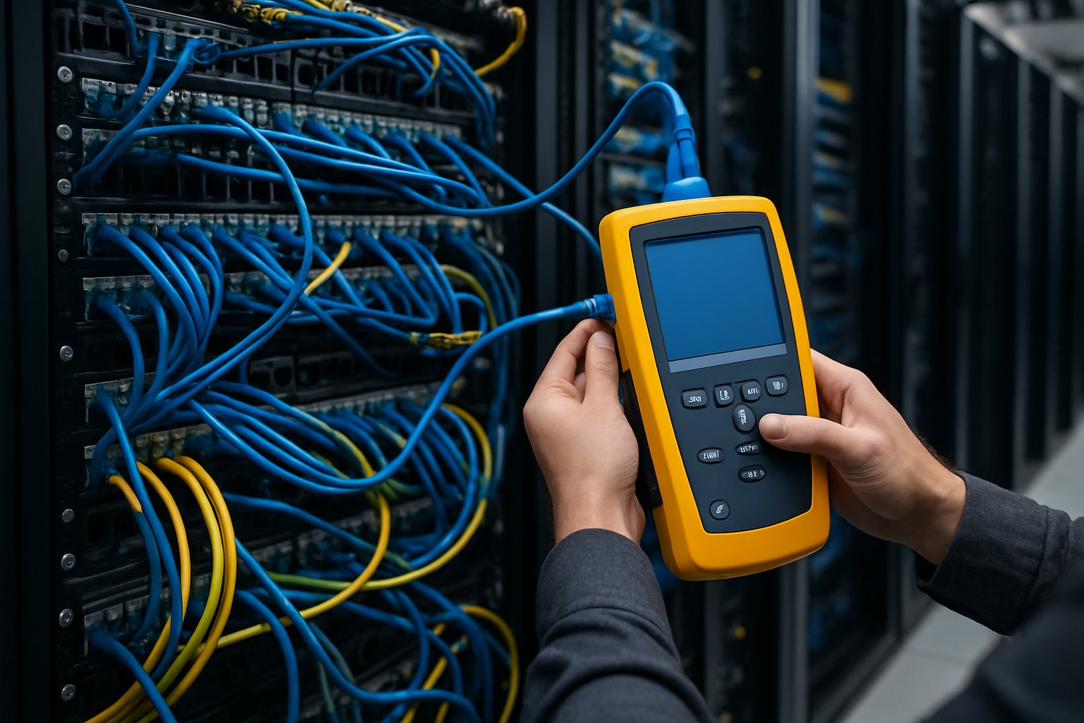 Matrium_Tech's tweet card. Explore the four essential types of network testing - functional, performance, stability, and security - for business resilience & network reliability.