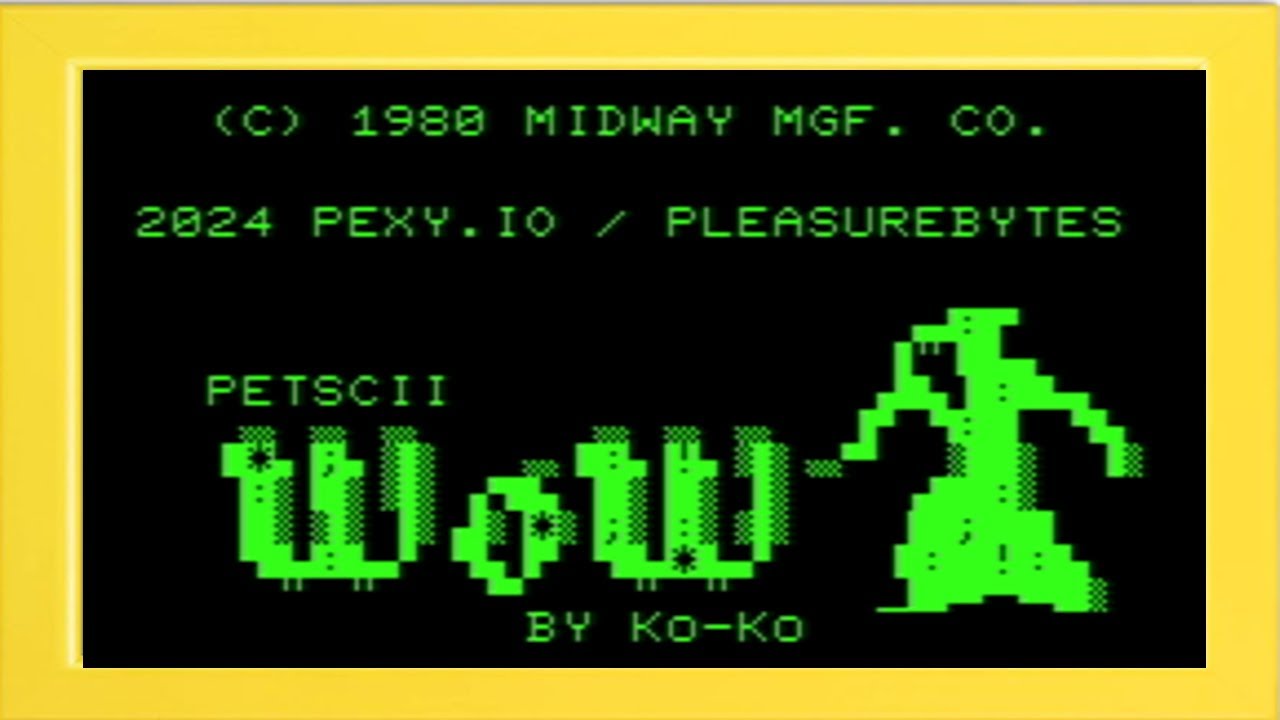 mrvenom1974's tweet card. Wizard of Wor | Commodore PET | 2024 | Ko-Ko | Homebrews für den...