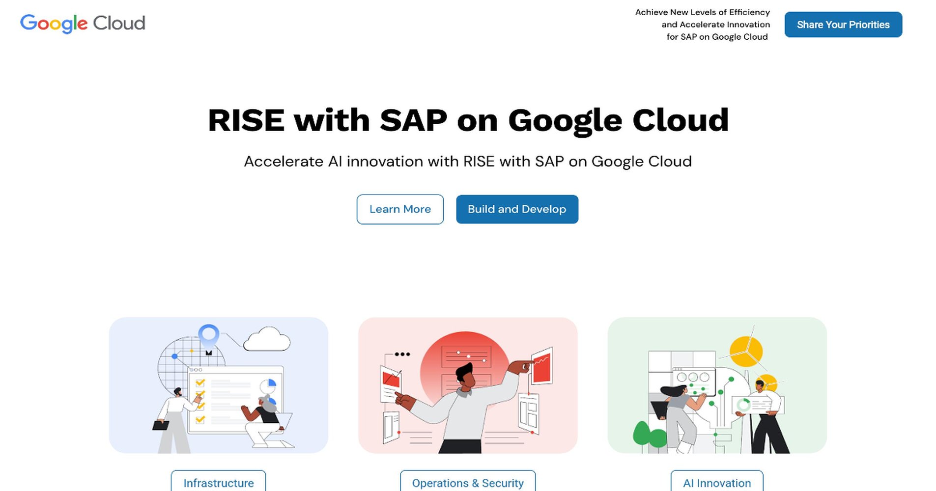 ttakanas's tweet card. RISE with SAP on Google Cloud Accelerate AI innovation with RISE with SAP on Google Cloud Run your SAP systems on scalable, reliable, high-performing infrastructure Superior Performance—Google Cloud...