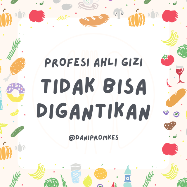 hardiatdani's tweet card. Profesi ahli gizi bukan sekadar label profesionalisme—mereka adalah penjamin mutu pangan, perancang menu sesuai kebutuhan fisiologis kelompok usia, dan pengawas penerapan standar keamanan pangan di…