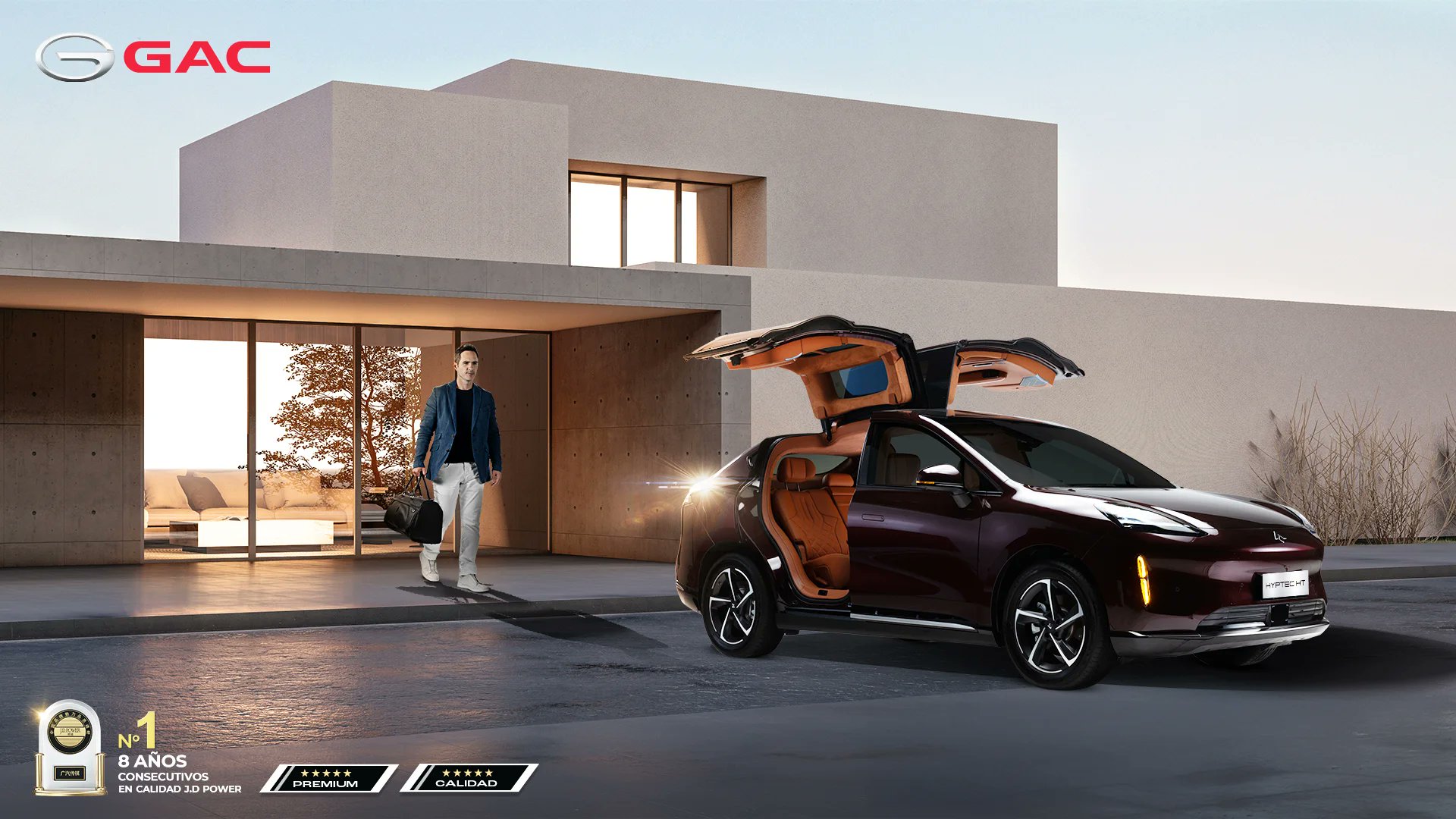 ENTERCO's tweet card. En un país donde los vehículos eléctricos suelen parecerse demasiado entre sí, GAC Motor decidió romper el molde.