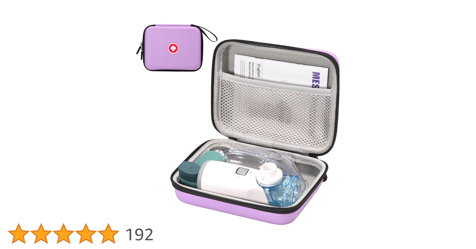 DealsinIND's tweet card. With this spacious and compact hard-shell medicine box, you never have to worry about your medications getting damaged! The atomizer case comes with a zippered mesh bag for storing accessories. Such...