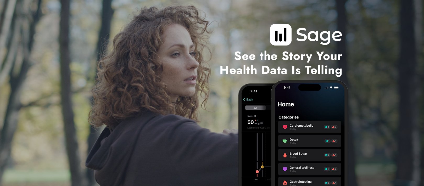 SageHealthSpan's tweet card. Get instant lab test results interpretation and blood work analysis with Sage Healthspan. AI turns your blood test results into clear, actionable health insights.