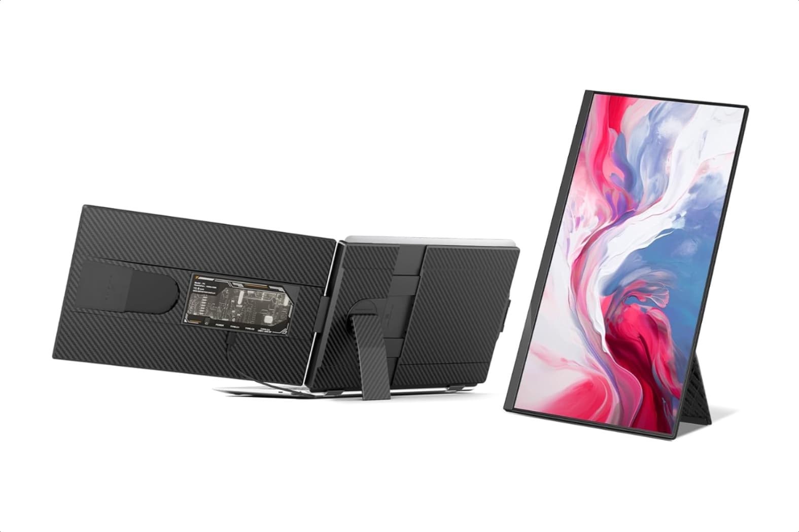 MacSrcs's tweet card. The Cevaton P5 Dual Laptop Screen Extender is the ultimate productivity booster for professionals, gamers, and multitaskers who need an efficient multi-screen setup on the go.