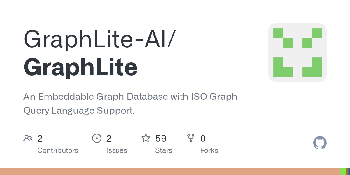 Polyprism_RAGRR's tweet card. An Embeddable Graph Database with ISO Graph Query Language Support. - GraphLite-AI/GraphLite