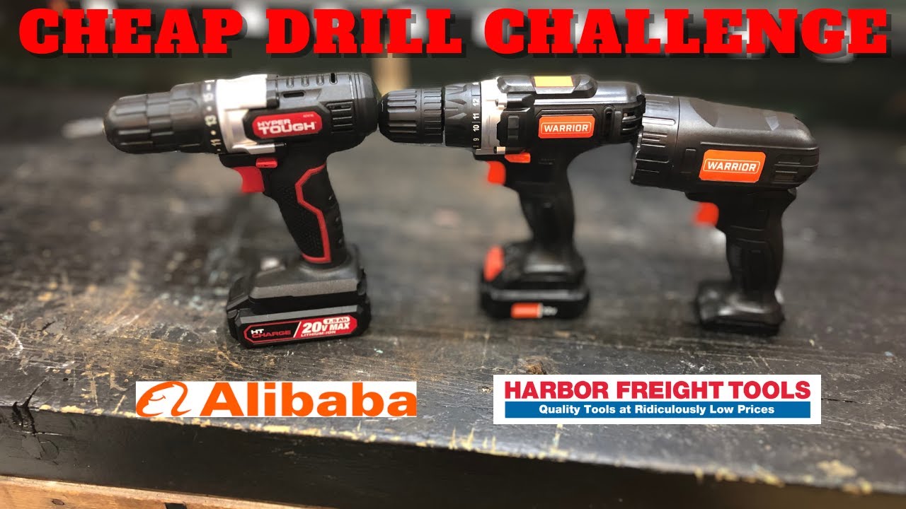 HermansRant's tweet card. Warrior Drill v Hyper Tough Drill