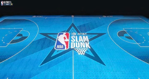 VisuallyConnect's tweet card. ASB GlassFloor supplied the Lucas Oil Stadium with an LED floor for graphics, video content, match stats and interactive games at the NBA All-Star Weekend.