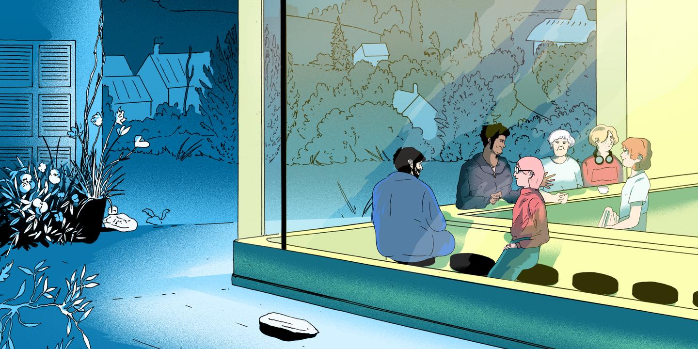 1000_cafes's tweet card. Alors que ces lieux essentiels pour les habitants des communes rurales tendent à disparaître, un programme porté par le groupe SOS, baptisé « 1 000 cafés », accompagne les projets de reprise. Parmi...