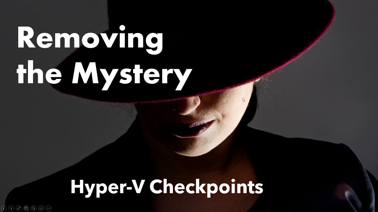 _TechSavvyTeam's tweet card. Removing the Mystery of Hyper-V Checkpoints