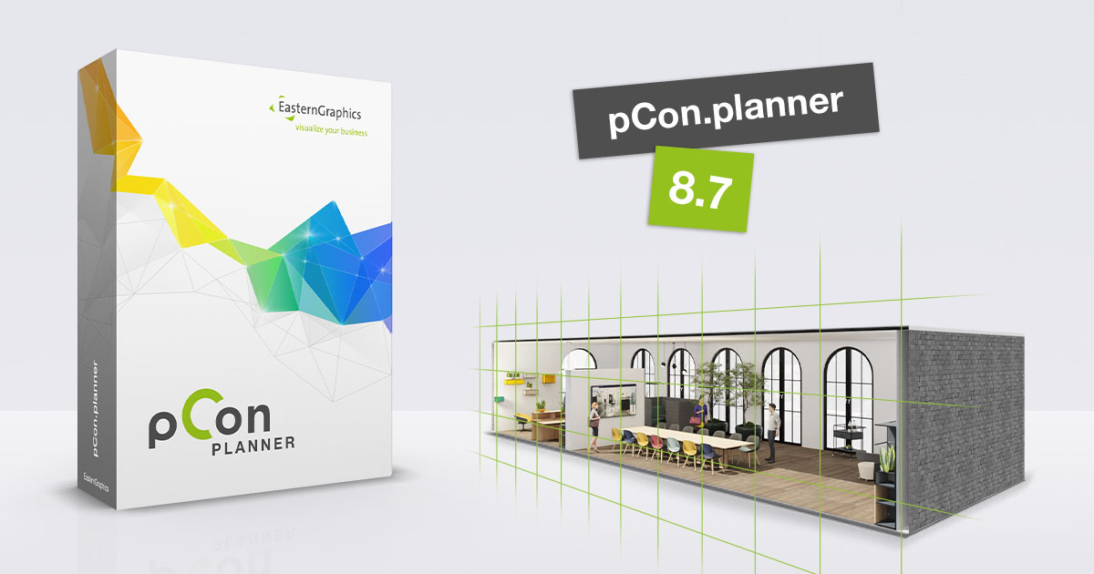 pCon_solutions's tweet card. The time has come again: a new version of our 3D room planner is waiting for you to download! With this update to version 8.7, you will be able to open up new perspectives to your designs with the...