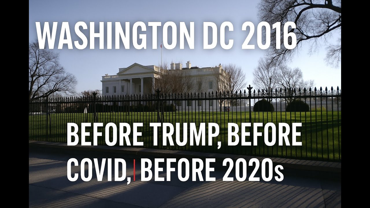 gitBritt's tweet card. Washington DC in 2016 | Before Trump, Before Covid-19, Before ICE | A...