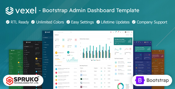 Stylelib_Themes's tweet card. Introducing Vexel- The Ultimate Bootstrap Admin Dashboard HTML Template: Vexel beautiful template is a cutting-edge HTML bootstrap admin dashboard template, crafted for developers and designers who...