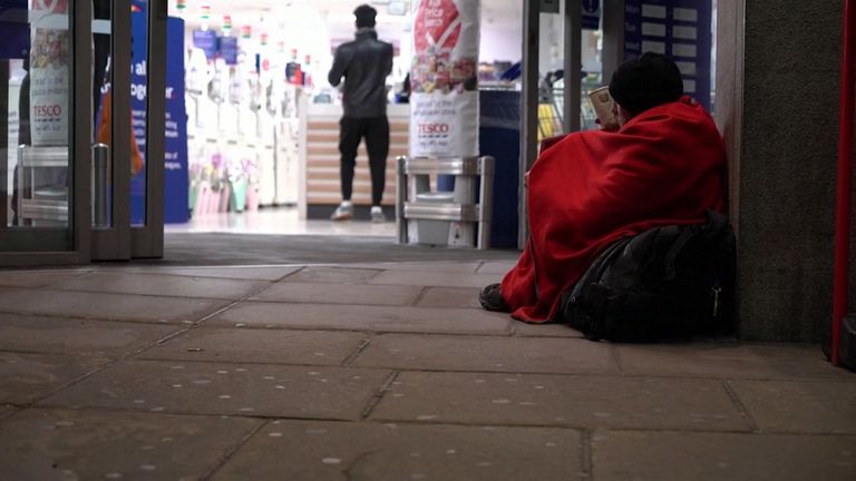 SkyNews's tweet card. The number of homeless people admitted to hospital has drastically increased over a four-year period. Now, The Salvation Army say the homelessness crisis could put further pressure on the health...