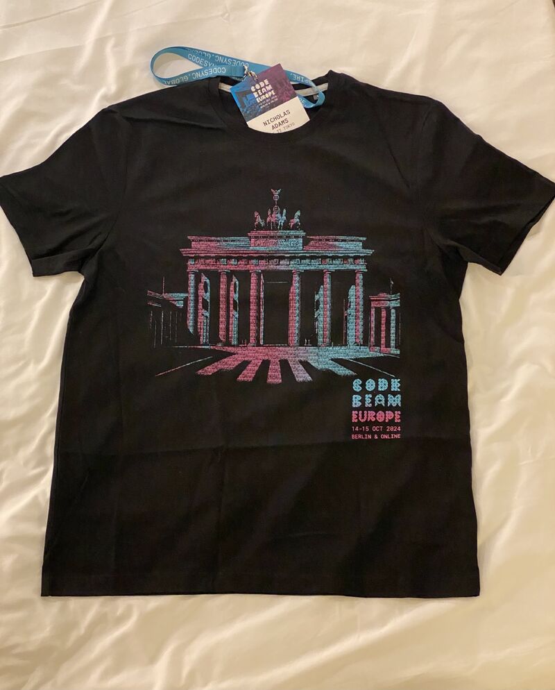 OpenRiak's tweet card. Just getting ready for the second day of CodeBEAM Europe where I got this awesome t-shirt. I'm so pleased I was given the opportunity to announce the new, open-source project, OpenRiak, yesterday....