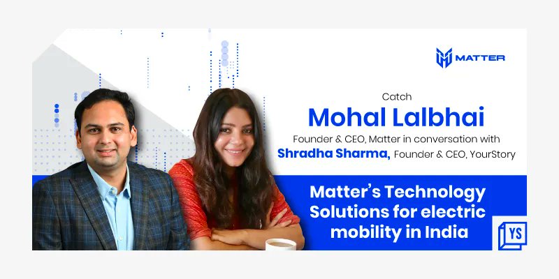 YSEcosystem's tweet card. Technology and innovation is the core of Matter which aims to accelerate India’s energy independence.