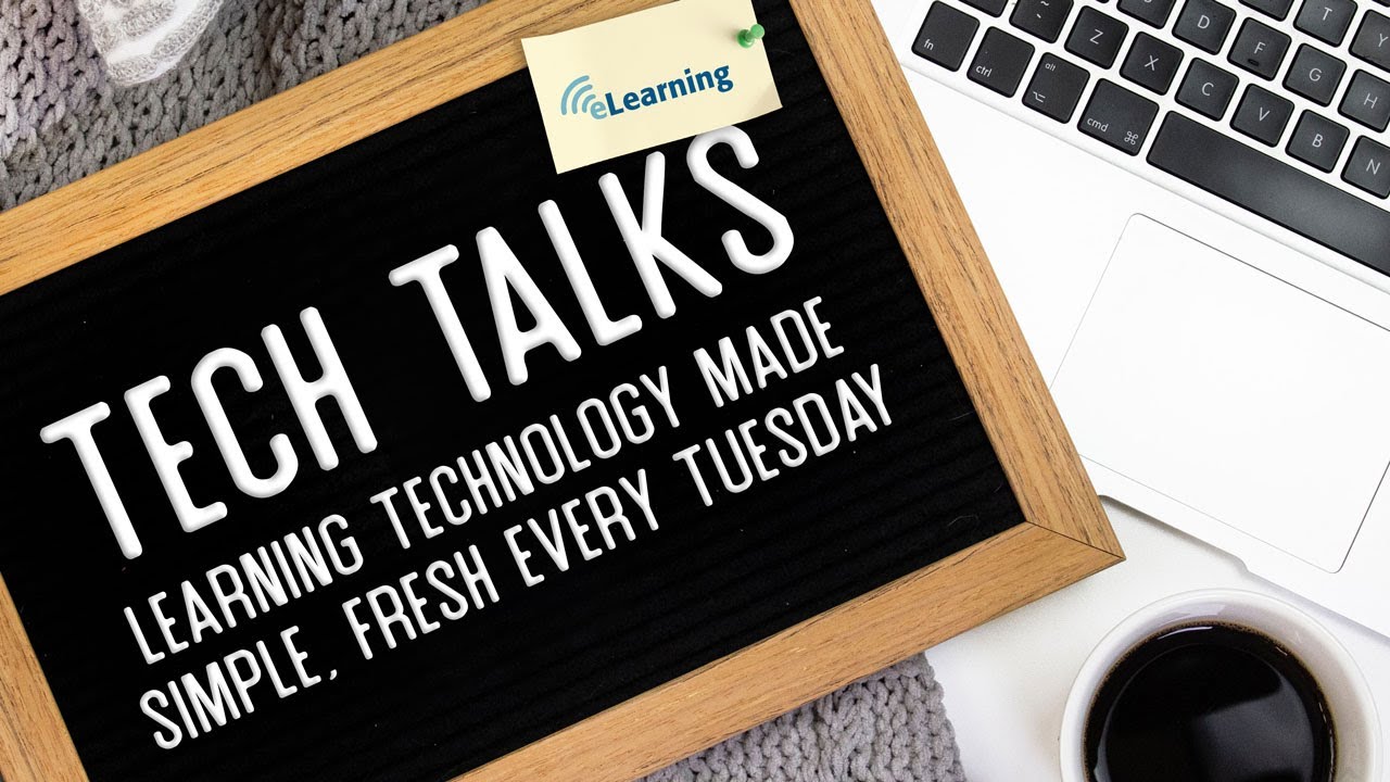 eLearning_CCS's tweet card. Tech Talks: H5P for Formative Assessments