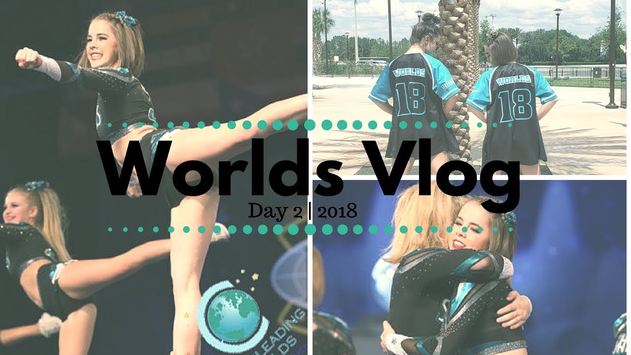 lilkotts's tweet card. Worlds Day 2 Vlog - Cheerleading World Championships