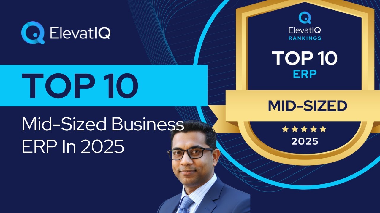 Samguptausa's tweet card. Top 10 Mid Sized Business ERP In 2025 | Mid-sized Enterprise Resource...