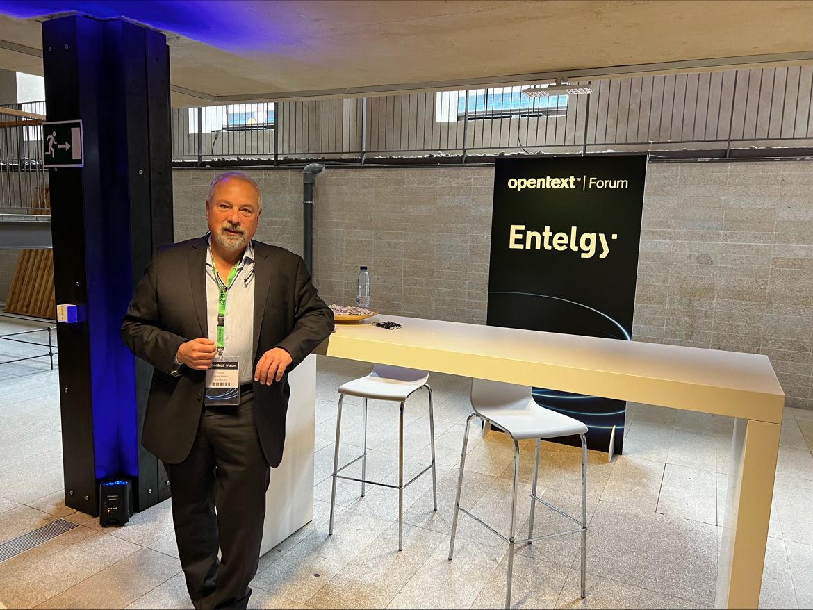 AleStromer's tweet card. Este año nos acompaña Carlos de los Santos Responsable de Soluciones OpenText SAP para Entelgy Latinoamerica en el evento de OpenText Madrid ! #entelgy #Opentextforum https://lnkd.in/djg6kVUU