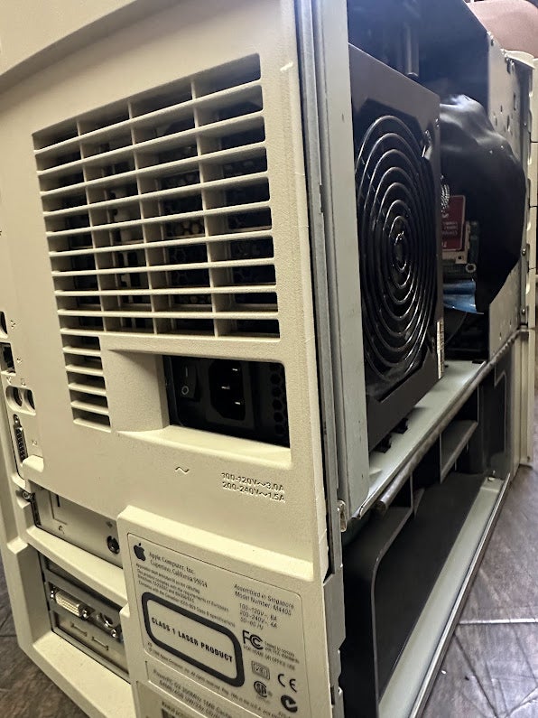 infinity5750's tweet card. The other day... the Radeon PCI card in my G3 MT suddenly stopped outputting gr…