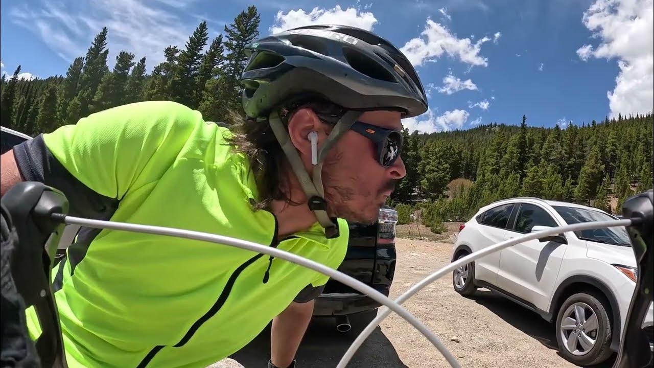 wirelessmatt's tweet card. 2024 Triple Bypass Cycling Training Series - St. Mary's Glacier Climb...