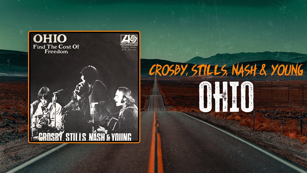 AMGraphix's tweet card. Crosby, Stills Nash & Young - Ohio | Lyrics