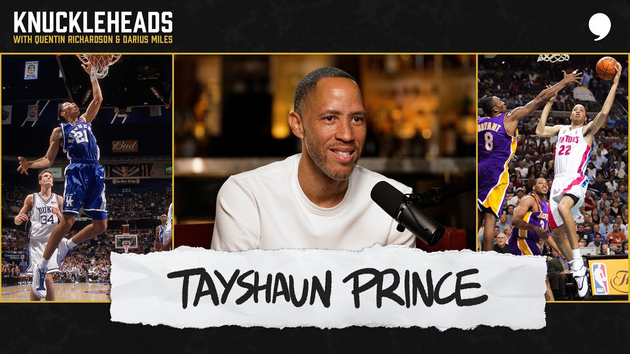 KYP212's tweet card. Tayshaun Prince on Coming out of Compton, Detroit’s Championship Run,...