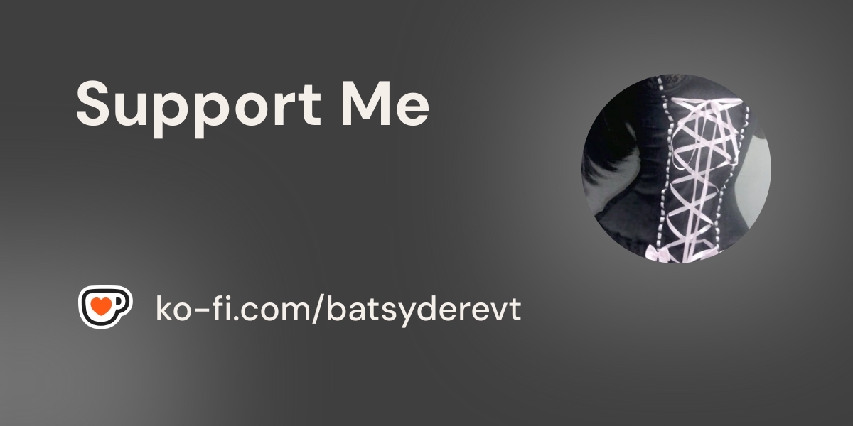 BatsydereVT's tweet card. Become a supporter of Batsy お尻 • VT Manager ♡ today!
