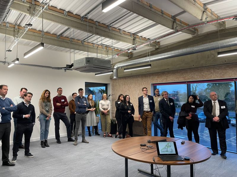 UnityCampusCam's tweet card. 3PM are delighted to have been able to support Howard Group and PhoreMost Ltd celebrate their scheme at The Works, Unity Campus last night. Watch this space for more exciting news of the commencement...