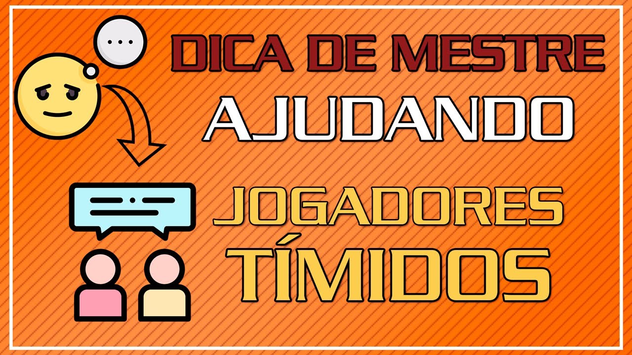 ciadosdados's tweet card. TOP 5 DICAS PARA MESTRES AJUDAR JOGADORES TÍMIDOS NO RPG