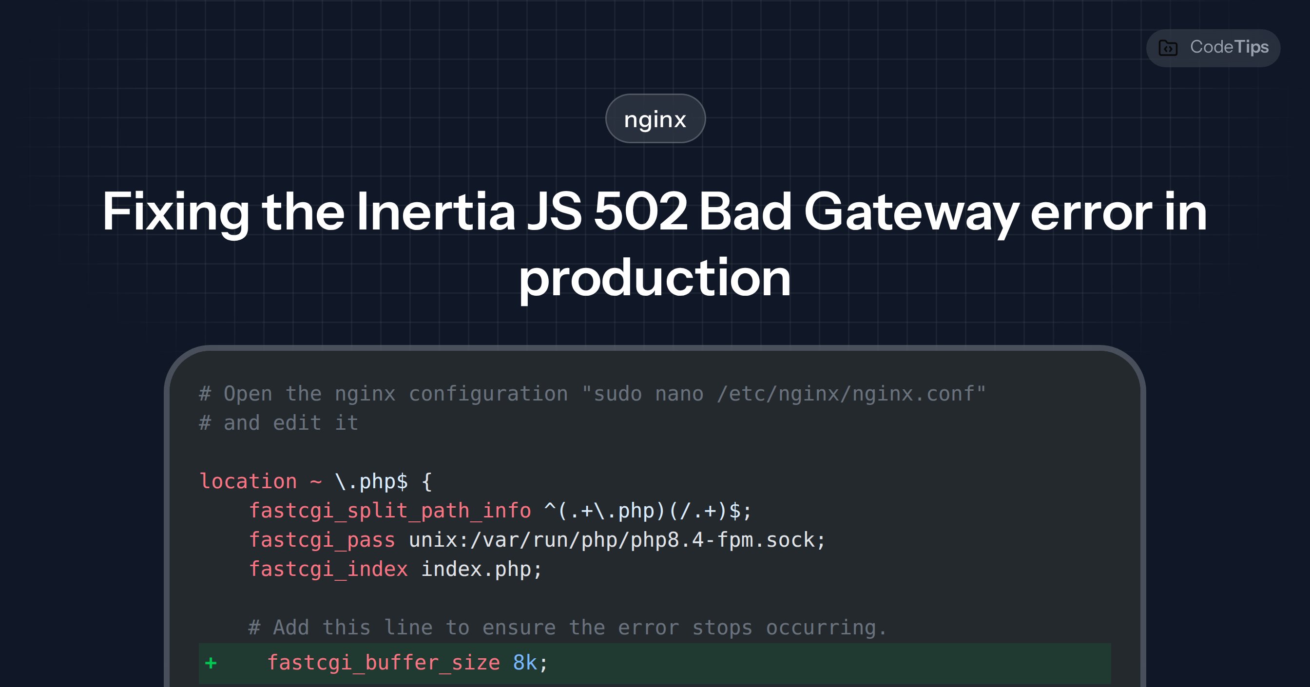 leowg's tweet card. Recently, I started encountering 502 Bad Gateway errors when navigating directly to certain routes in this app. However, I did not experience these errors when accessing the same routes through...