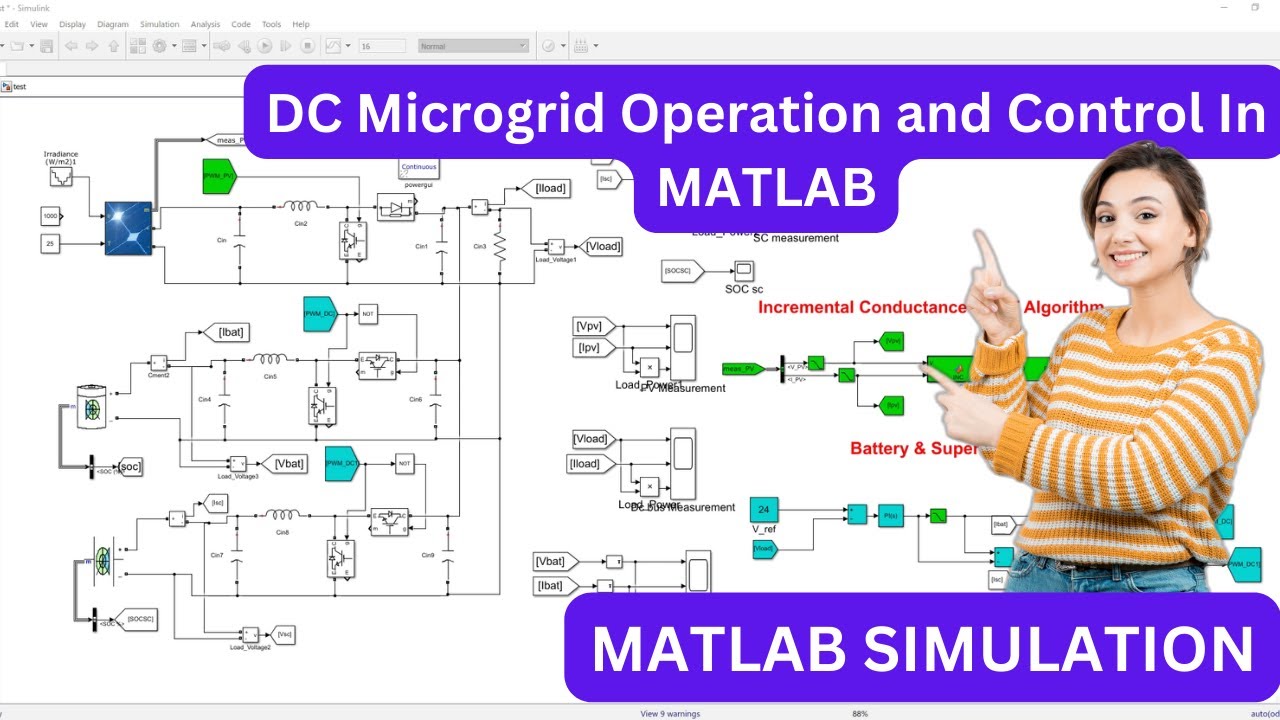 Lms_Solution's tweet card. DC Microgrid with PV, Battery & Supercapacitor | Coordinated Control...